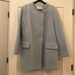 Gorgeous power blue Zara coat